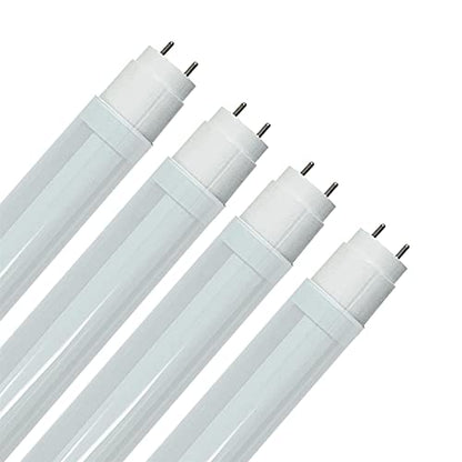 KASTLITE 48-Inch LED T8 Bulb Combo with Safety Sleeve, Clear, 4-Pack - color: Clear