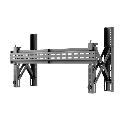 Mount Plus POP-48T Pop Out Video Wall Mount System for 37 to 70" TVs | TV Menu Board | Max VESA 600x400 | Commercial Grade 154 Lbs | Anti-Theft Protection | Full Extension to 8.7" (1 Pack) - size: 1 Pack