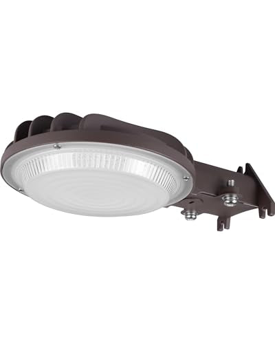 LED Barn Light - IXB Series Outdoor Barn Light - Impact Resistant, Dusk to Dawn Outdoor Lighting for Backyards, Streets, & Driveways - NICOR Lighting