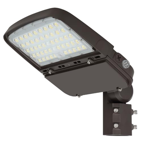 150W LED Parking Lot Light with Dusk to Dawn, 150W/100W/75W 22500LM - size: 150W-Slip Fit-1Pack