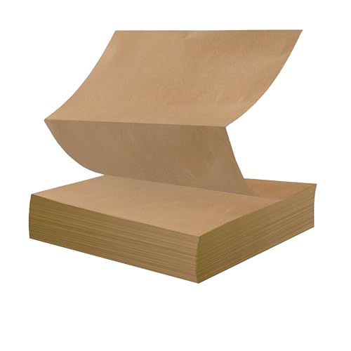 Elementree Brown Packing Paper Sheets for Moving & Shipping - 250 Count (229 Feet) - 14.5" x 11" Sheet Size - Sustainable Void Fill Packaging Made in the USA - Kraft Paper Thickness (00923) - size: 250 Sheets