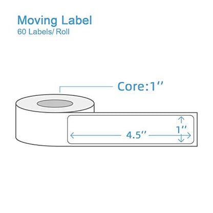 960 Count Moving Labels 14 Different Living Spaces with Fragile Stickers and Blank White Label Home Moving Color Coding Labels Moving Sticker for Storaging Packing Moving (16Rolls, 60/Roll) - color: Moving