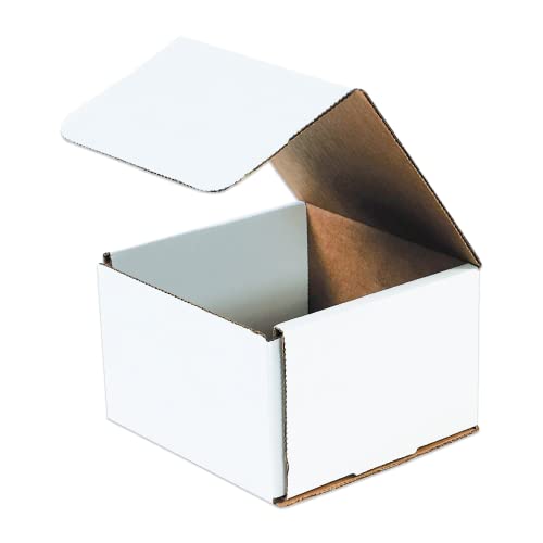 BOX USA 8x8x6 Shipping Boxes Small (50-Pack) Heavy Duty Corrugated Cardboard Boxes for Packing, Mailing, Packaging, Moving, & Storage, Moving Supplies for Home & Office - size: 8x8x6
