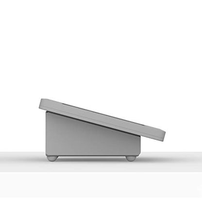 VidaMount Light Grey Enclosure and Fixed Tilted 15° Desk/Surface Mount [Bundle] Compatible with iPad mini 1/2/3 - color: Light Grey, size: iPad Mini 1/2/3