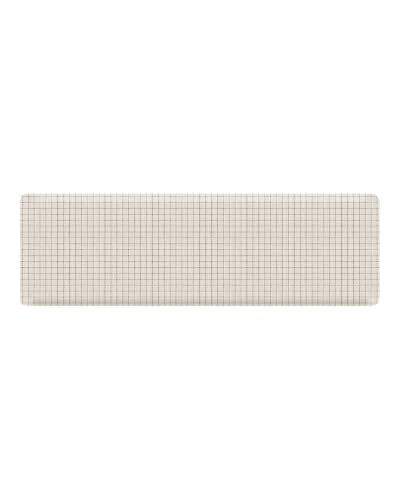 House of Noa Nama Standing Mat – Anti-Fatigue Cushioned Kitchen Mats for Floor | Ergonomic Bounce-Back Foam Kitchen Mats | Anti-Fatigue Mats for Kitchen & Standing | Axel Pewter | 22" x 72" - color: Axel Pewter, size: 72"L x 22"W x 0.8"Th