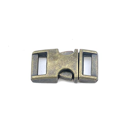 MY MIRONEY Metal Curved Buckle - color: Antique Bronze