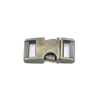 MY MIRONEY Metal Curved Buckle - color: Antique Bronze