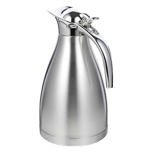 Stainless Steel Thermal Bottle Double-wall Insulated Kettle Vacuum Pot for Home Office Travel Water Container with Anti-leak Design