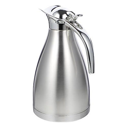Stainless Steel Thermal Bottle Double-wall Insulated Kettle Vacuum Pot for Home Office Travel Water Container with Anti-leak Design
