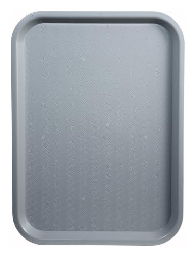 Winco Fast Food Tray, 10-Inch by 14-Inch, Gray - color: Gray, size: 10" x 14"