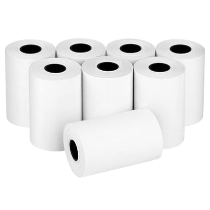 8 Rolls 2 1/4" x 55' Thermal Receipt Paper, Credit Card Machine Paper Roll