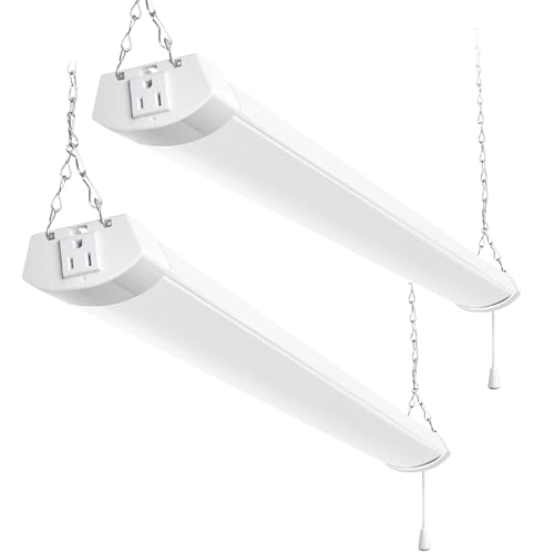 hykolity 4FT 120W LED Shop Light Linkable,13000LM(400w Equivalent) - color: White, size: 4FT-120W