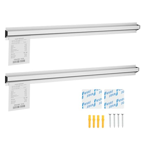 Restaurant Ticket Rack - 16/18/24/28/30" Ticket Check Rack - Commercial Kitchen, Cafes, Pubs, Bars (2 Pcs, 30 Inch) - size: 30 Inch
