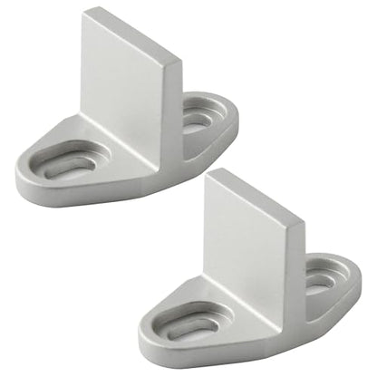 HASWARE Sliding Barn Door Bottom Floor Guide, Silver2 - color: Silver2