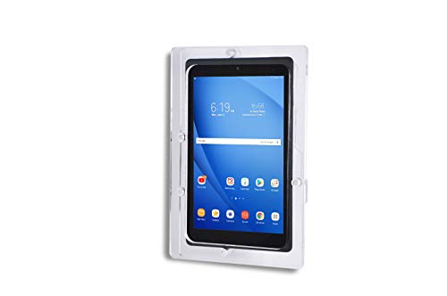 Security Anti-Theft Acrylic VESA Enclosure for Amazon Fire HD 10 2021, HD 10 Plus with Free Wall Mount Kit (Clear, Fire HD 10 2021 HD 10 Plus) - color: Clear, size: Fire HD 10 2021 HD 10 Plus