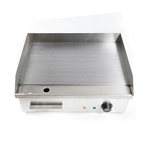 3000W Commercial Flat Top Griddle Countertop Electric Teppanyaki Grill - color: 3000W, 21.6"x13.8"
