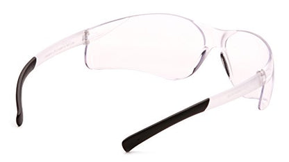 Pyramex Ztek Safety Glasses ANSI Z87+ - color: Clear Lens/ Clear Frame With Dp1000 Earplugs, size: One Size (Single)