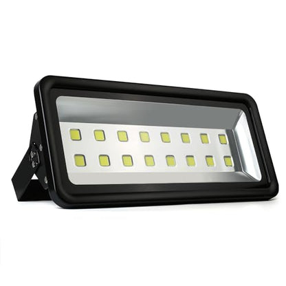 800W LED Flood Lights Outdoor, Super Bright Exterior Lamp, 6000K Daylight White, Waterproof IP66 Security Light for Garage, Backyard, Construction Site, Stadium - size: 800w