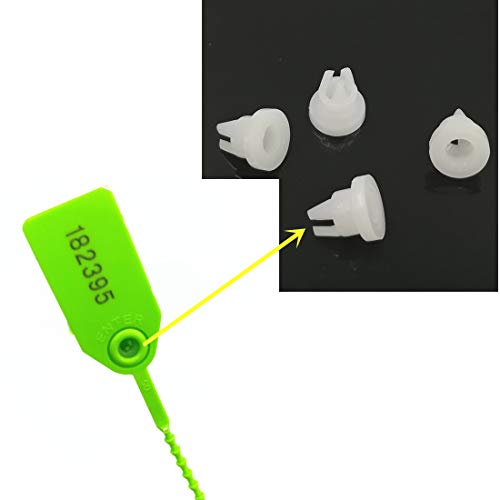 250mm Pull-Tite Security Seal Plastic Seals Signage Numbered Green (Package of 100) (Green) - color: Green, size: 100pcs