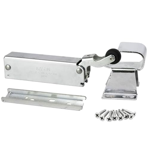 Awoco 1094 Hydraulic Door Closer, Concealed Mounting with 1094-X27 Adjustable Wide Hook (7/8" to 1-5/8" Offset) for Walk-in Coolers/Freezers by Kason - style: Concealed closer with 7/8” to 1-5/8" Hook