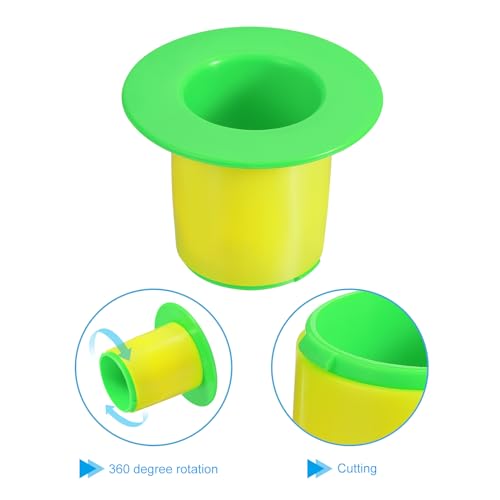 PATIKIL 4pcs 2 Inch Shrink Wrap Handle Stretch Wrap Dispenser Stretch Film