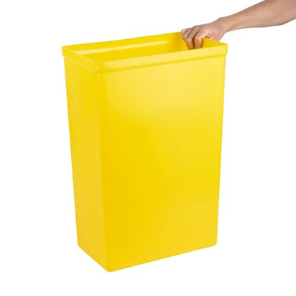 Restaurantware 10 gal Yellow Plastic Cup Ingredient Bin - color: Yellow