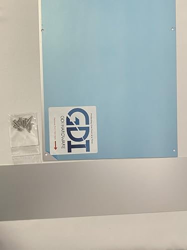 Aluminum Anodized Aluminum Kickplates (10 x 40) - color: Aluminum, size: 10 x 40