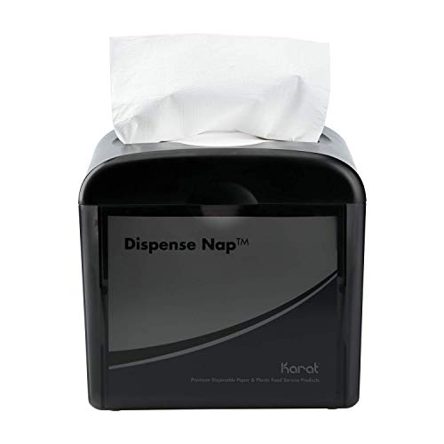 Karat Interfold Napkins - 2 Ply, White, Perfect for Restaurants and Cafes, Fits Most Dispensers, Made from Renewable Resources, Case of 6,000