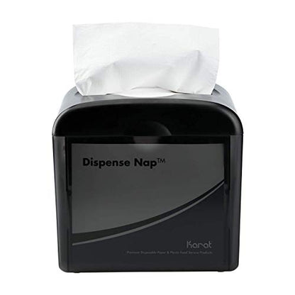 Karat Interfold Napkins - 2 Ply, White, Perfect for Restaurants and Cafes, Fits Most Dispensers, Made from Renewable Resources, Case of 6,000