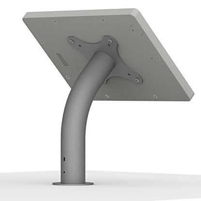 VidaMount Light Grey Enclosure and Fixed Neck Wall/Table Surface Mount [Bundle] Compatible with iPad 9.7 (5th / 6th Gen), Pro 9.7", Air 1/2 - color: Light Grey, size: iPad 9.7 (5th / 6th Gen), Pro 9.7", Air 1/2