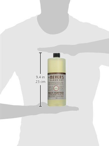 Mrs. MEYER'S CLEAN DAY Multi-Surface Cleaner Concentrate, Lavender, 32 Fl Oz (Pack of 6) - size: 32 Fl Oz (Pack of 6)