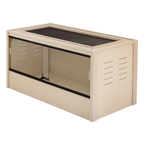 New Age Pet® ECOFLEX® 36" Mojave Reptile Enclosure, Medium, Maple - color: Tan, size: Medium