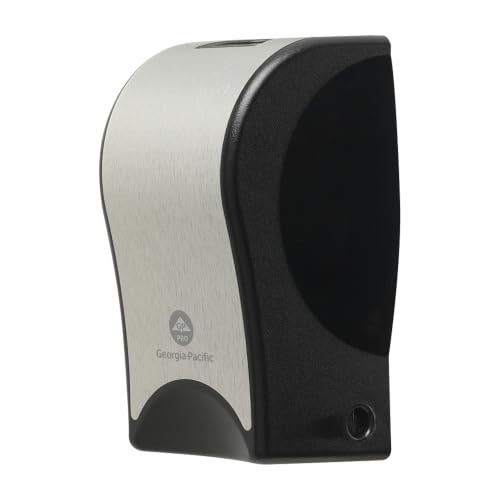 Georgia-Pacific ActiveAire Powered Whole-Room Air Freshener Dispenser by GP PRO (Georgia-Pacific), Stainless Steel, 53258A, 4.090" W x 3.610" D x 6.820" H - color: Stainless