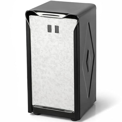 San Jamar H900BK Table Top Tall Napkin Dispenser, Black