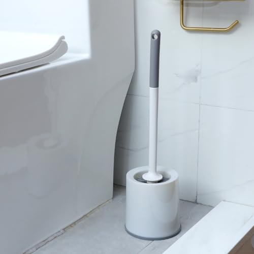 Patelai 6 Pack 18.12 Inch Toilet Brush and Holder for Bathroom