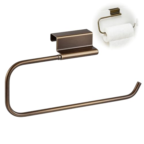Yaocom 12.4 Inches Cabinet Door Paper Towel Holder, Vintage Bronze - color: Vintage Bronze