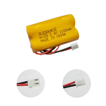 XUNTU 2.4V 1100mAh Exit Sign Battery Replacement for Exitronix 10010036 Lithonia 10010034 Interstate NIC1394 BEL-179 Exit Sign Emergency Light (8 Pack) - size: 8 PCS 1100mAh