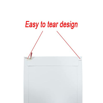 Bonfasvo Rigid Mailers 30 Pack 9.25 x 11.75 inches White Self Seal Stay Flat Bulk Cardboard Kraft No Bend Mailers Peel and Seal for Document Photos Pictures Papers Files CD - color: White, size: 9.25 x 11.75 Inch (30 Pack)
