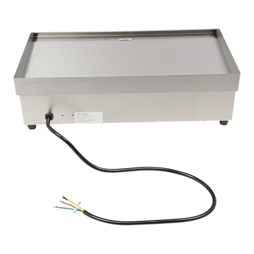3000W Commercial Electric Flat Top Griddle Countertop Teppanyaki Grill - color: 3000W, 28.7"x15.7"