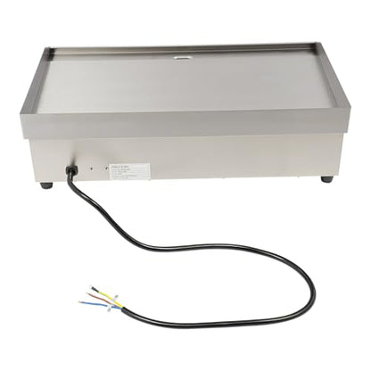 3000W Commercial Electric Flat Top Griddle Countertop Teppanyaki Grill - color: 3000W, 28.7"x15.7"