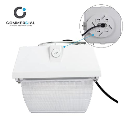 CLT 40W Waterproof IP65 LED Outdoor Canopy Garage Light 5000K