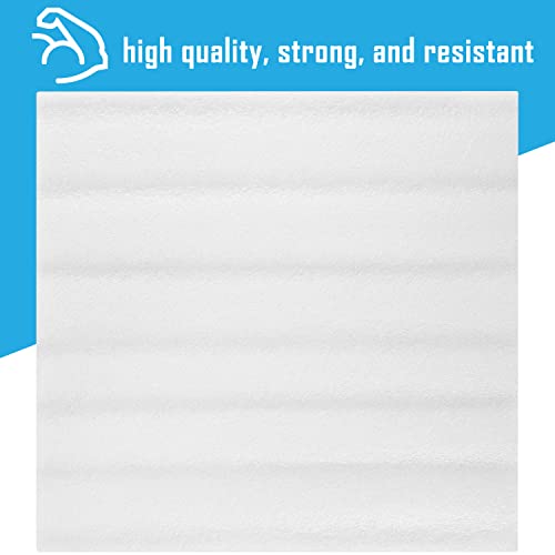 200 Pack Foam Sheets, DAT 12" x 12", 1/16" Thickness, Foam Wrap Cushioning Material, Moving Supplies for Packing Storage and Shipping - size: 200 pack 1/16"
