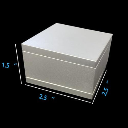 Pre Press Mold Made of Food Grade Anodized 6061 Aluminum (Silver, 2.5x2.5 inch) - size: 2.5x2.5 inch