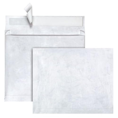 Quality Park Survivor R4650 12x16x2 Tyvek Expandable Booklet Mailer Case of 100 and R1460 9x12 Tyvek Mailer Box of 100