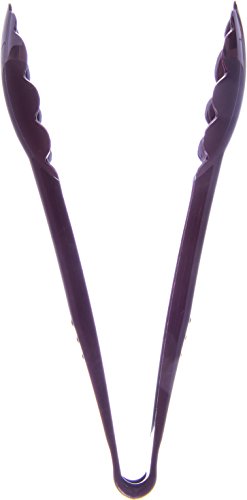 Carlisle FoodService Products Carly Salad Tong, 9" Utility Tong, 12 Pack - color: Brown, size: 9" Utility Tong, style: 12 Pack