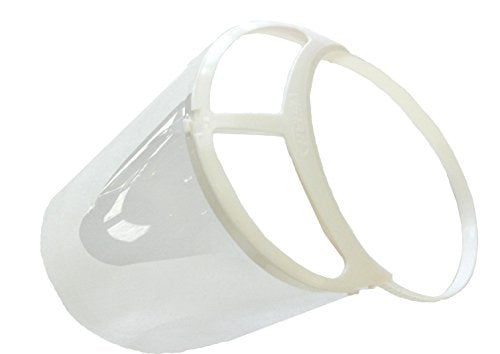 Face Shield With 10 Shields (White)