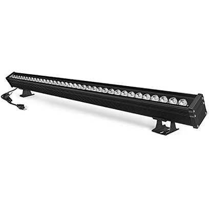 JSN&PC LED Wall Washer Light 36W IP65 Waterproof Black Housing Outdoor Light for Advertising Boards, Billboard,Building Commercial Lighting (White 5000-5500K) - color: White(5000K)