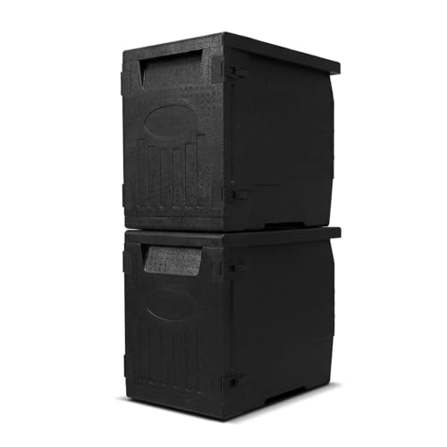 COSTWAY 91 Qt Insulated Food Pan Carrier, Non-Electrical Hot Box
