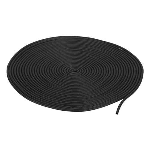 uxcell Foam Rubber Weather Seal Strip, 2mm(5/64") Diameter 9 Meters (29.53Ft) Long Round EPDM Rubber for DIY Gasket, Warehouse, Pads, Foam Tubing, Crafts - size: 2mmx9m