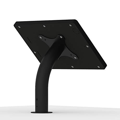 VidaMount Black Enclosure and Fixed Neck Wall/Table Surface Mount [Bundle] Compatible with iPad 10.2" (7th, 8th & 9th Gen) - color: Black, size: iPad 10.2" (7th, 8th & 9th Gen)